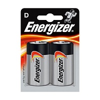 Батарейка алкалиновая Energizer LR20, 2 шт. (D формат), 2 шт