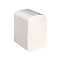 Туалетная бумага листовая 2-слойная супербелая "TOP" Целлюлоза (2 сл/250 л в пач/36 п в кор.)
