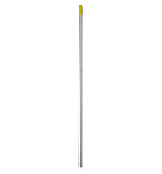 Алюминиевая рукоятка, диаметр 23 мм, длина 140 см, желтая ручка. TTS (Италия)