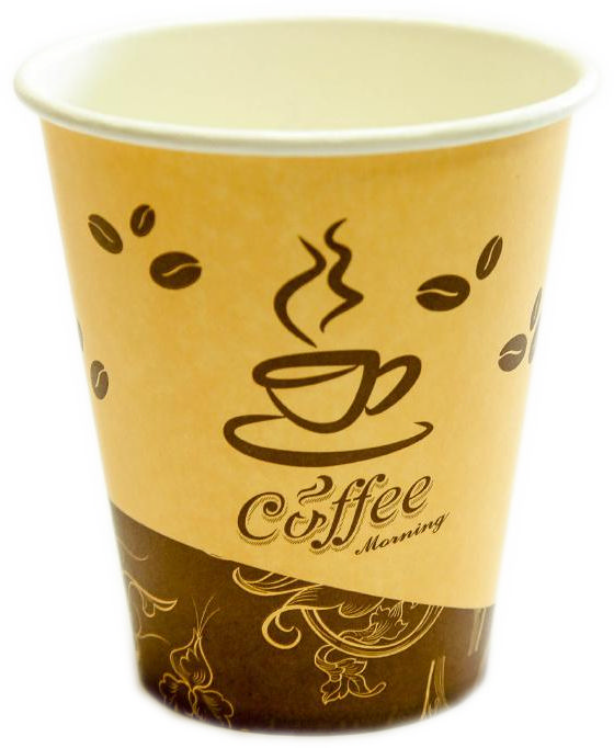 Стакан бумажный 300мл "Coffee Morning" для горячих напитков (1000шт/кор) ПЭЙПЕР d=90