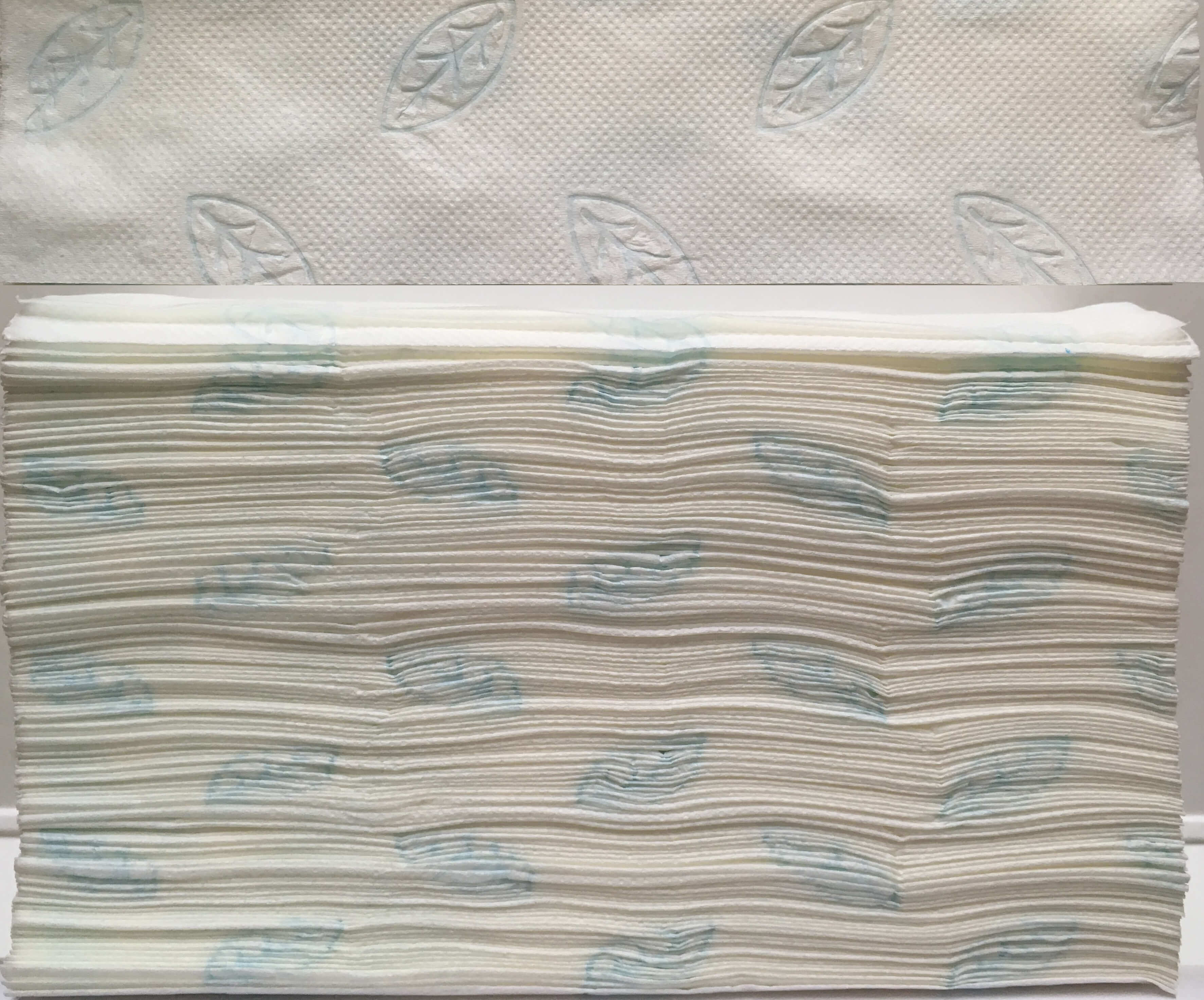 Бумажные полотенца для рук Z-сложение, 2 слоя (20 пачек/150 листов)