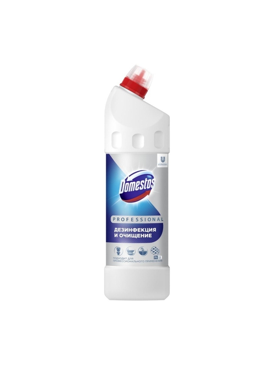 Domestos PROFESSIONAL (Доместос профессионал) 1л. Универсальное средство для мытья и дезинфекции поверхностей.
