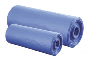 Мешки для мусора "MERIDA ECONOMY" синие 120л.( 50шт/рулон) (12рул/кор)