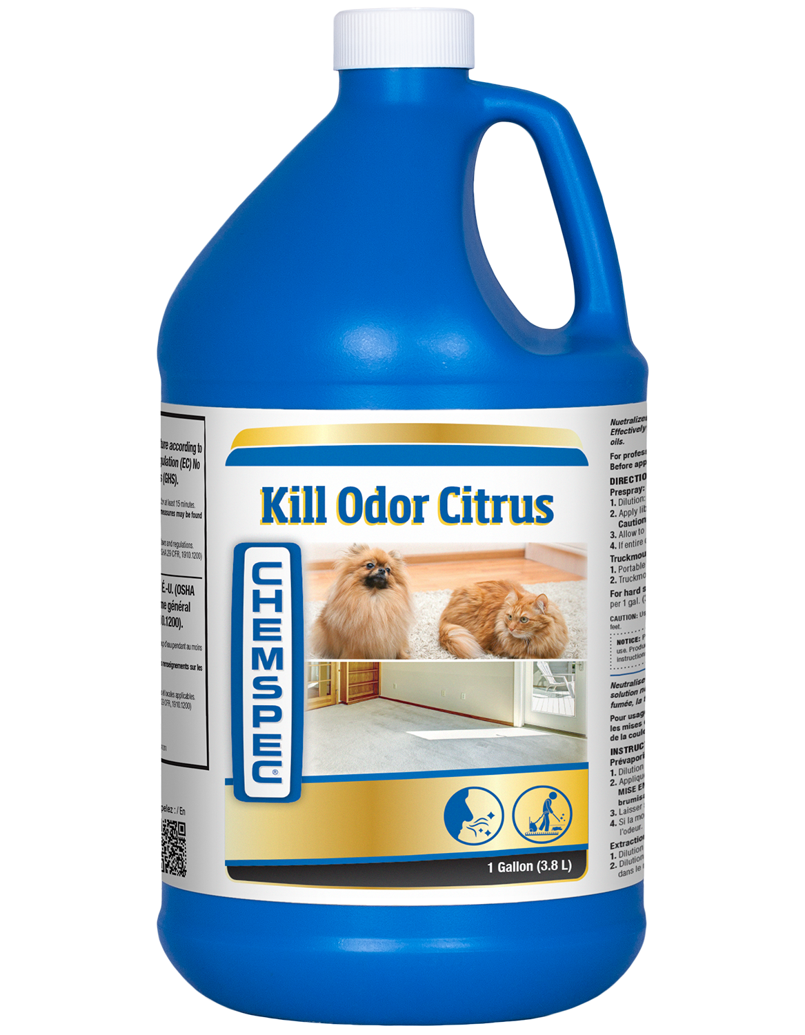 Kill Odor Citrus 3.78 л. Средство для устранения запаха. Chemspec