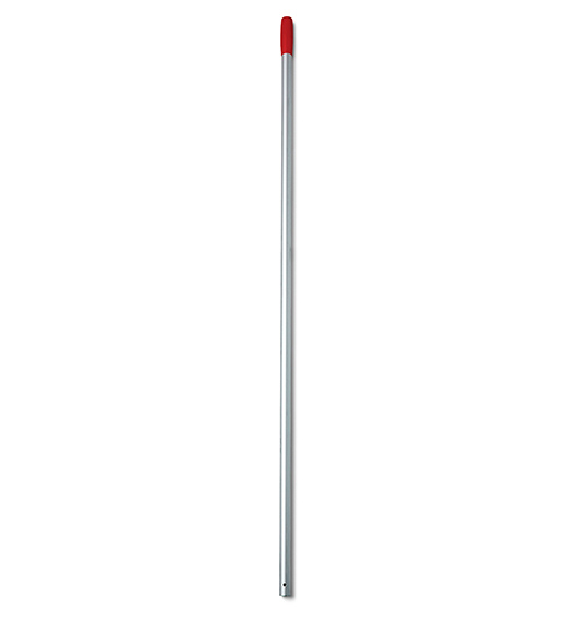 Алюминиевая рукоятка, диаметр 23 мм, длина 140 см, красная ручка. TTS (Италия)