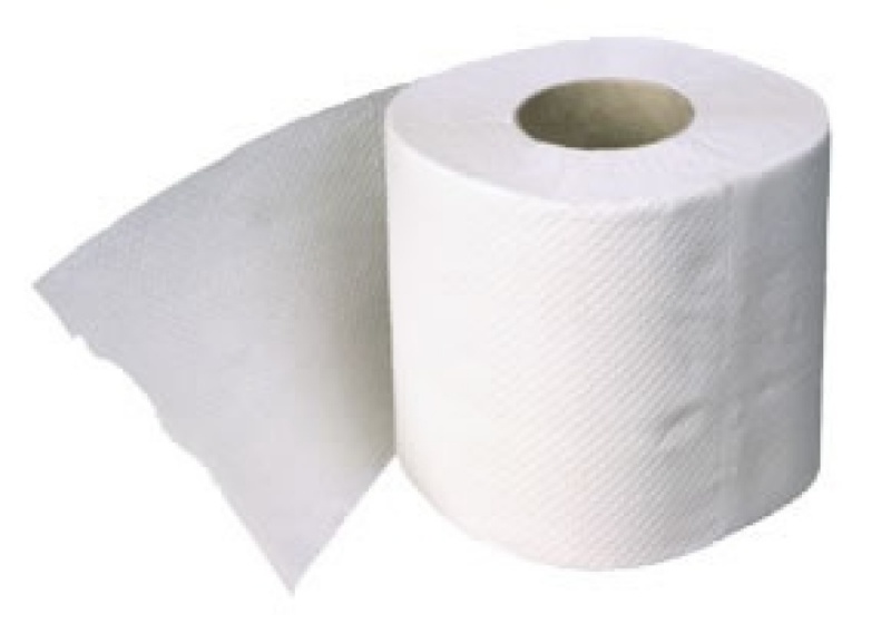 Туалетная бумага 2-слойная, белая ТОП, Целлюлоза (2 сл/23 м/48 рул в уп.)