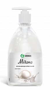 Жидкое крем-мыло Milana "Жемчужное" с дозатором (флакон 500 мл). Grass