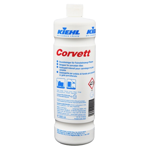 CORVETT 1л. Усиленное средство для глубокой чистки гранита, керамической плитки, керамогранита. KIEHL