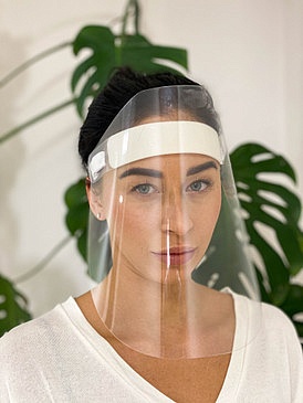 Защитный пластиковый экран для лица “Screen-1”