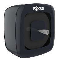 Диспенсер Focus для туалетной бумаги с центральной вытяжкой, цвет черный. Focus