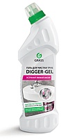 DIGGER-GEL 0,75 л. Средство щелочное для прочистки канализационных труб. Grass