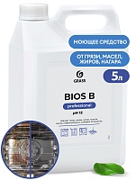 BIOS B 5 л. Щелочное моющее средство для очистки полов, стен и различного оборудования. Grass