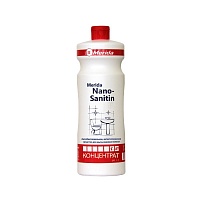 NANO-SANITIN 1 л. Кислотное средство для текущей уборки санитарных комнат - концентрат. Merida