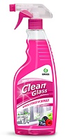 Clean Glass 600 мл (лесные ягоды). Средство для мытья стёкол,окон,пластика и зеркал. Grass