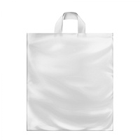 Мешки с ручками (сумки) полиэтиленовые хозяйственные белые