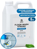 FLOOR WASH STRONG 5 л. Щелочное средство для мытья пола. Grass
