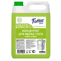 Forest Clean концентрат для мытья пола "Лайм и мята" AROMA 5 л.