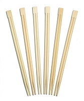 Палочки для суши бамбук в индивид.упаковке слитные 23см 100шт/30 уп  (3000шт)