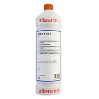 DOLLY GEL 1 л. Гелеобразное моющее средство с отбеливателем дезинфицирующего действия. ALLEGRINI