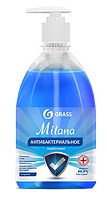 Жидкое мыло антибактериальное "Milana" Original (флакон 500 мл). Grass
