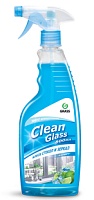 Clean Glass 600 мл (голубая лагуна). Средство для мытья стёкол,окон,пластика и зеркал. Grass