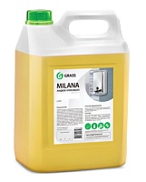 Жидкое крем-мыло "Milana" 5 л. "Молоко и мед". Grass